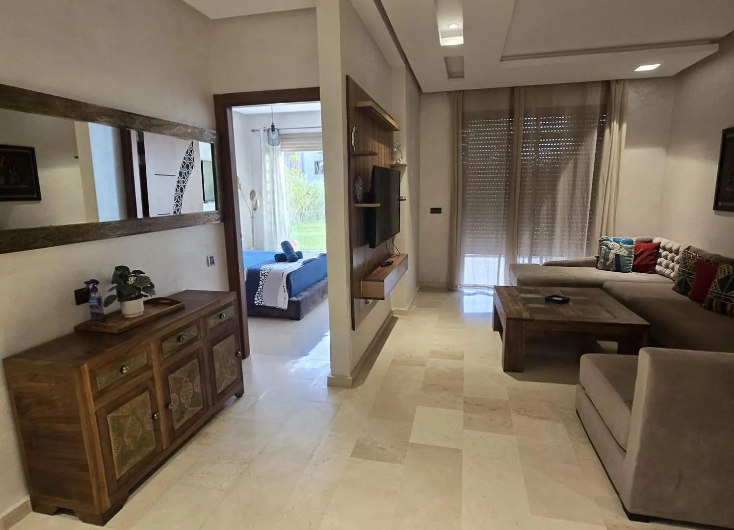 Luxueux Appartement 2 Chambres Prestigia Rez-De-Jardin Marrakesh